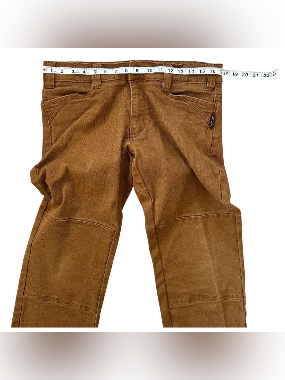 Huxtley Men's FX-1 Slim All Day Workwear Pants Whiskey Brown 32x30 - Picture 12 of 14